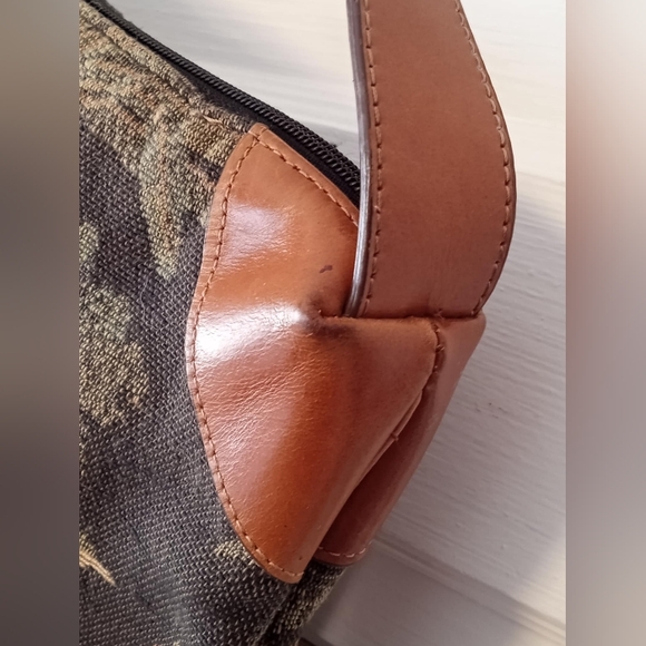 Tommy Bahama tapestry shoulder bag women's purse palm tree tropical vintage vtg - Picture 6 of 7